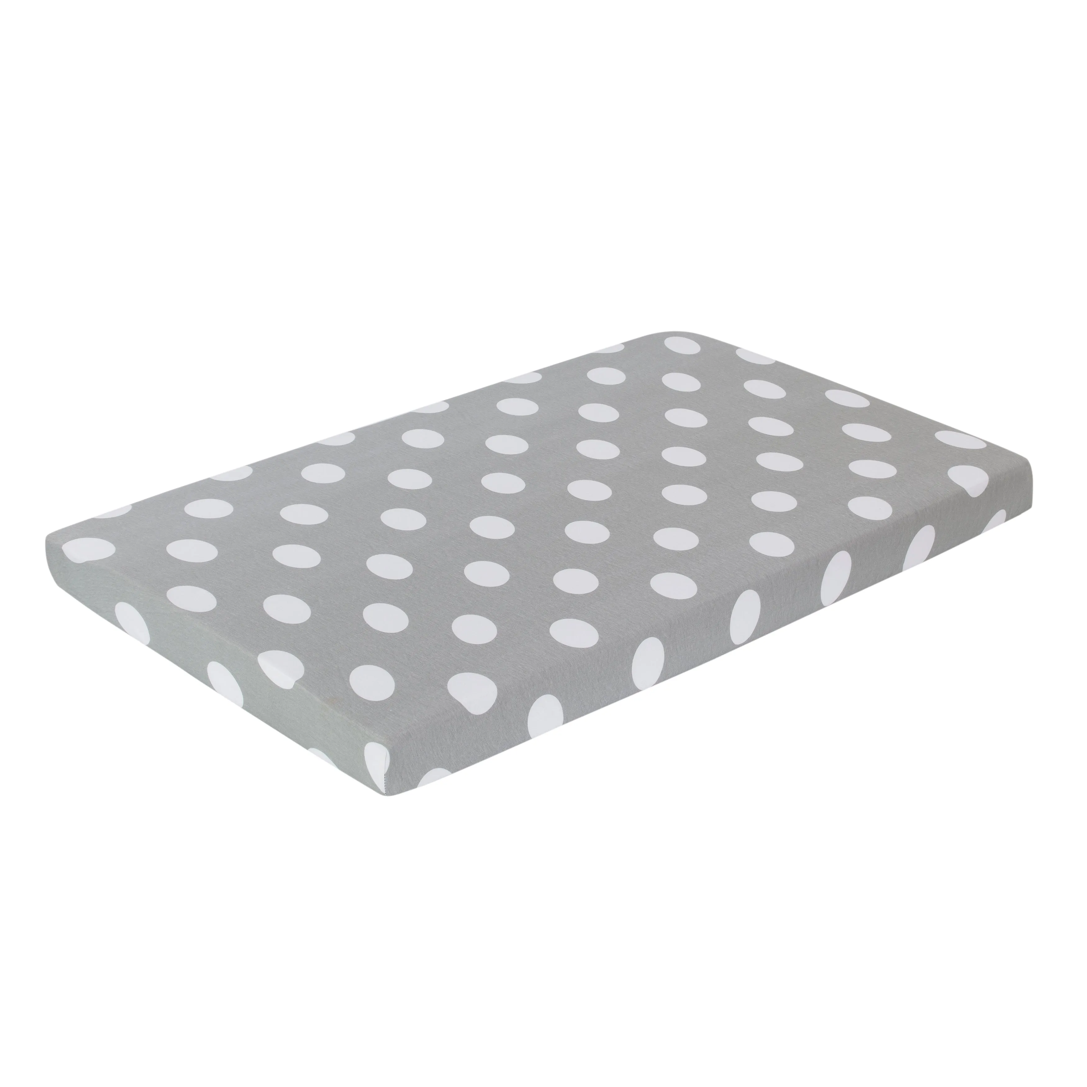 2 Pack Portable Crib Sheet - Hearts/Polka Dots