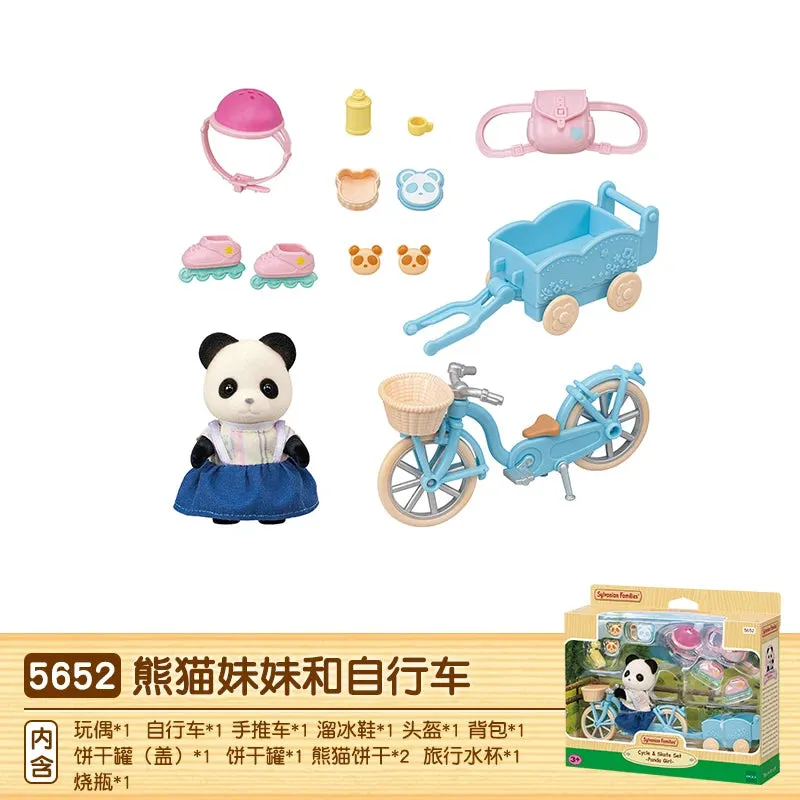 2024 Sylvanian Families Kawaii Animal Figures - Collectible Toys for Kids