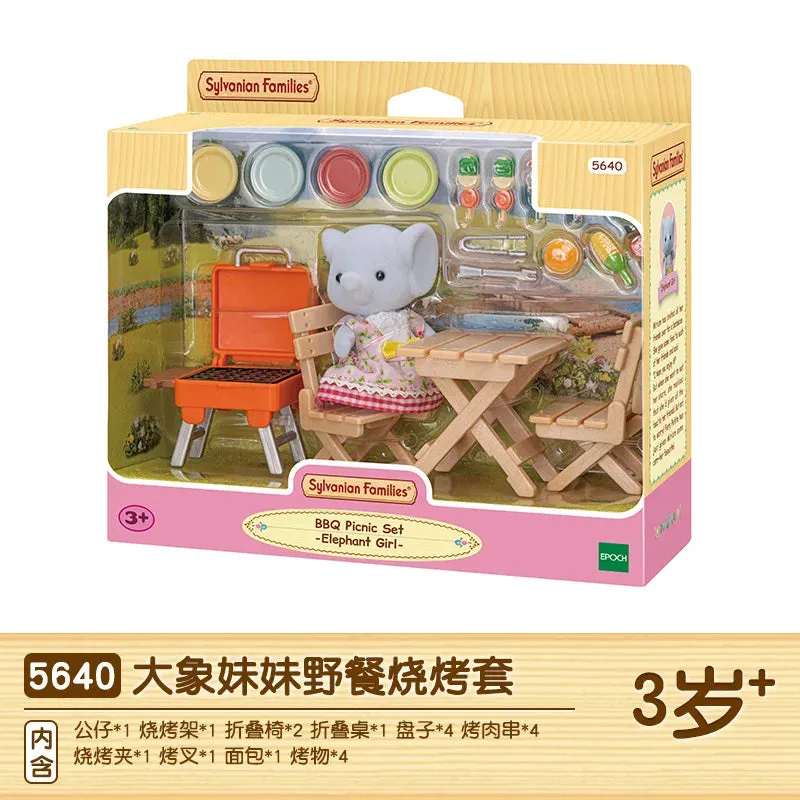 2024 Sylvanian Families Kawaii Animal Figures - Collectible Toys for Kids