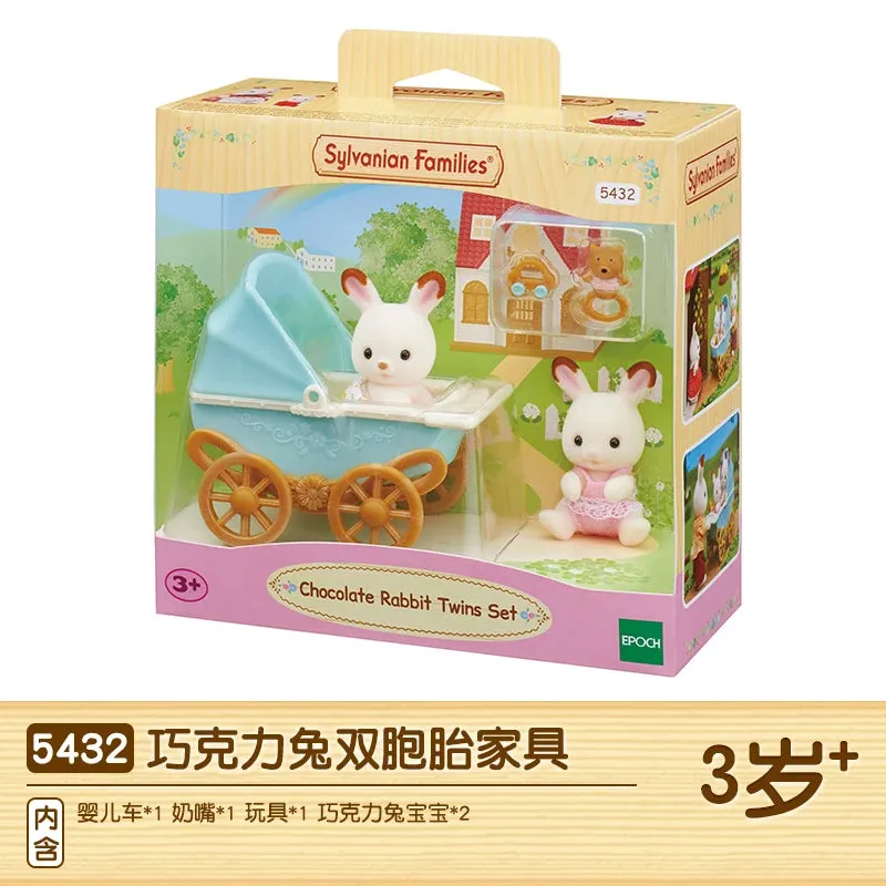 2024 Sylvanian Families Kawaii Animal Figures - Collectible Toys for Kids