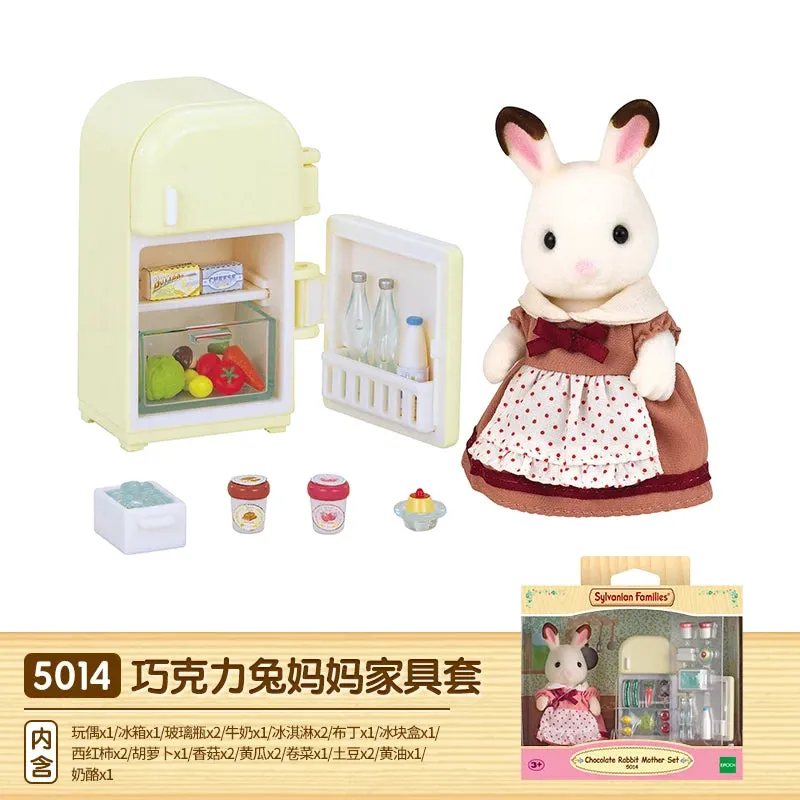 2024 Sylvanian Families Kawaii Animal Figures - Collectible Toys for Kids