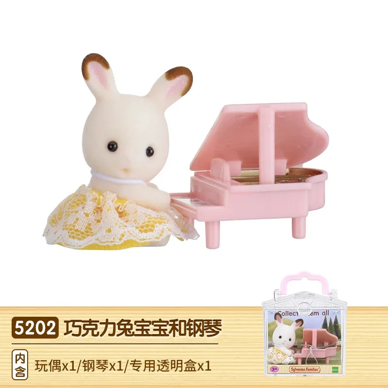 2024 Sylvanian Families Kawaii Animal Figures - Collectible Toys for Kids