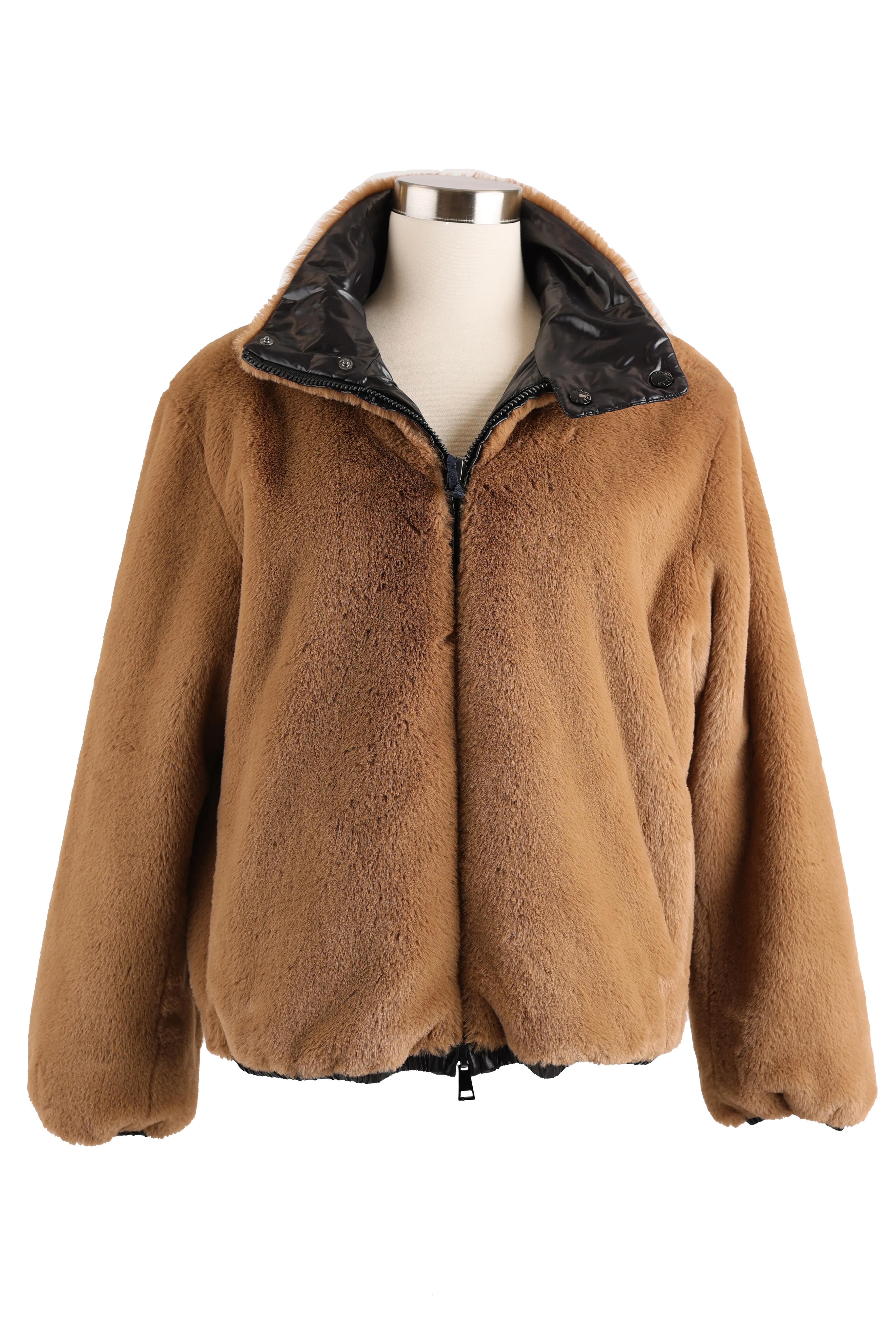 Adoxe Reversible Faux Fur Jacket