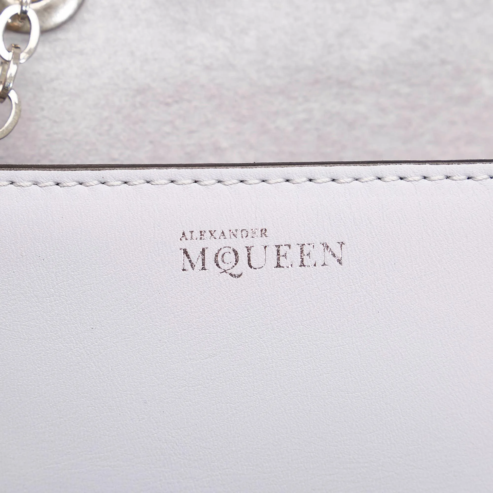 Alexander McQueen Mini Heroine Leather Crossbody Bag (SHG-30355)