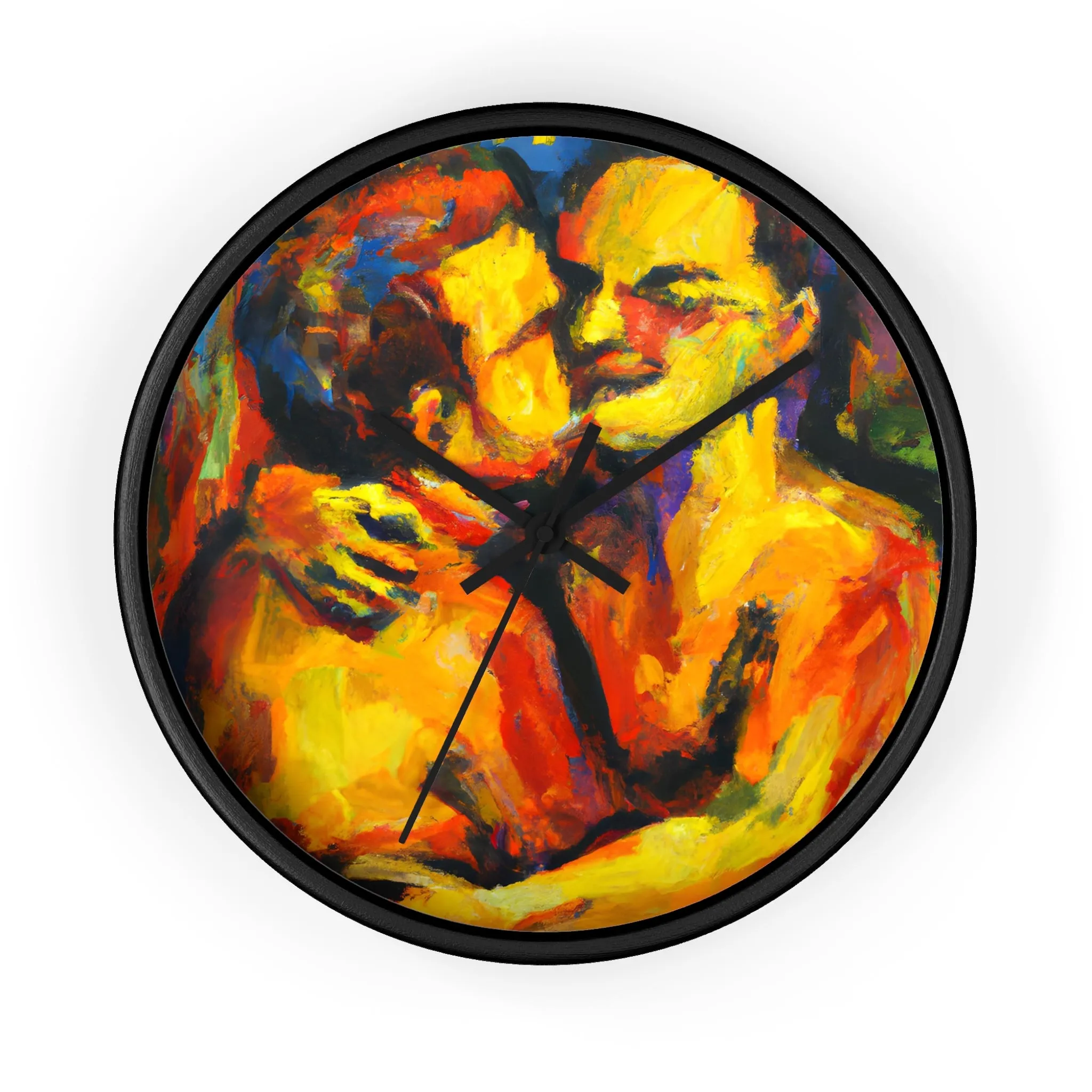 Alexandro - Gay Love Wall Clock