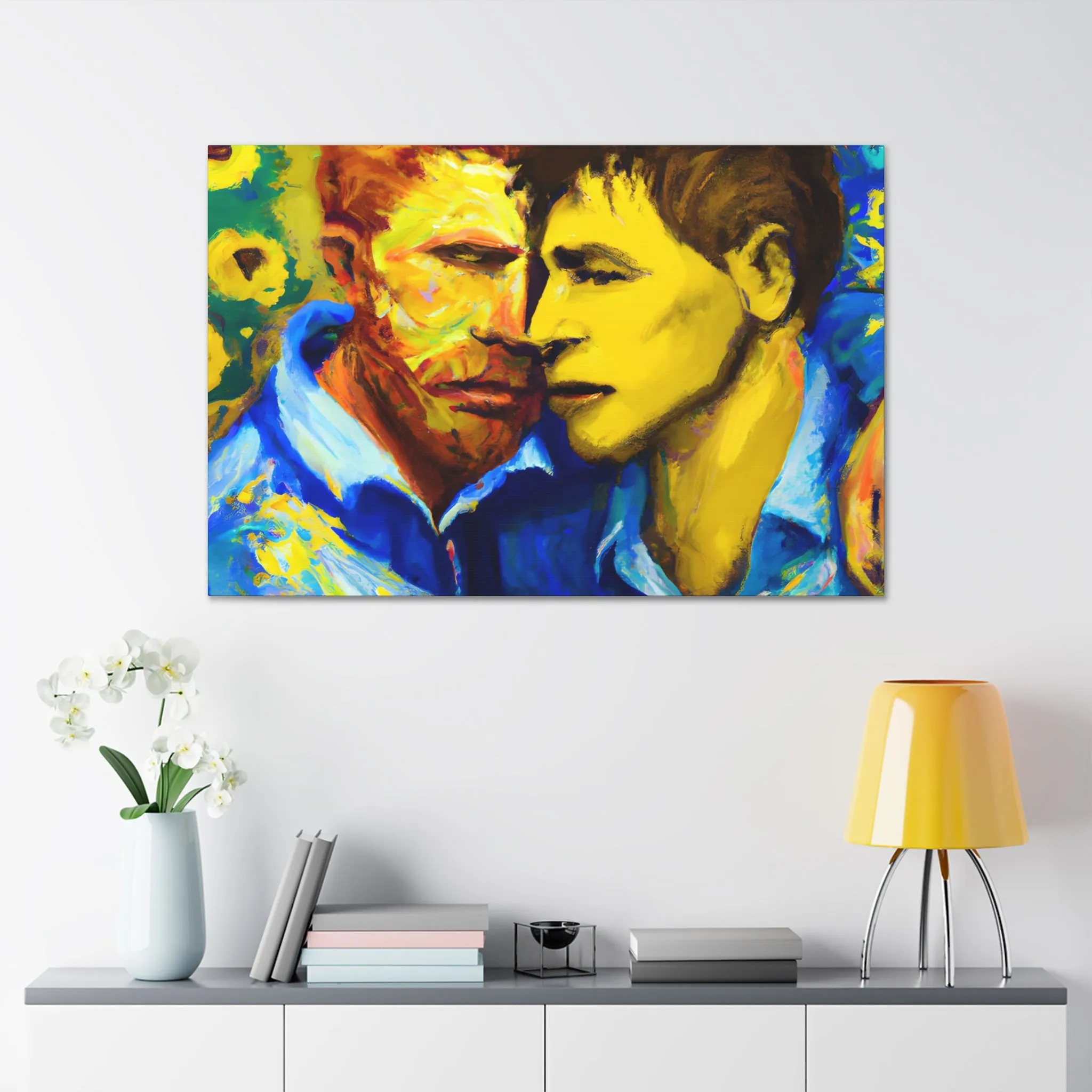 ArtemisiaGentileschi - Gay Couple Wall Art