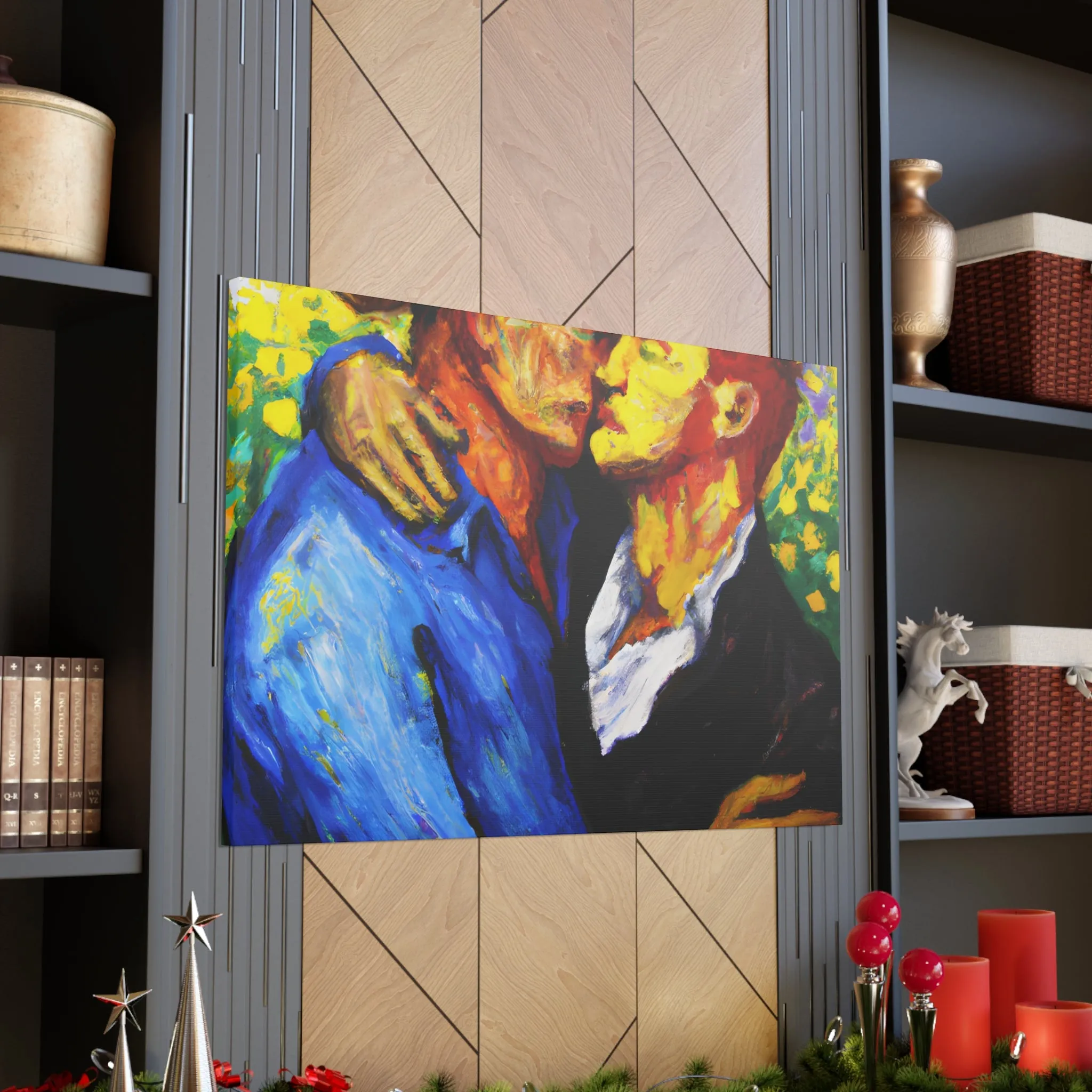 AureliusGodiva - Gay Couple Wall Art