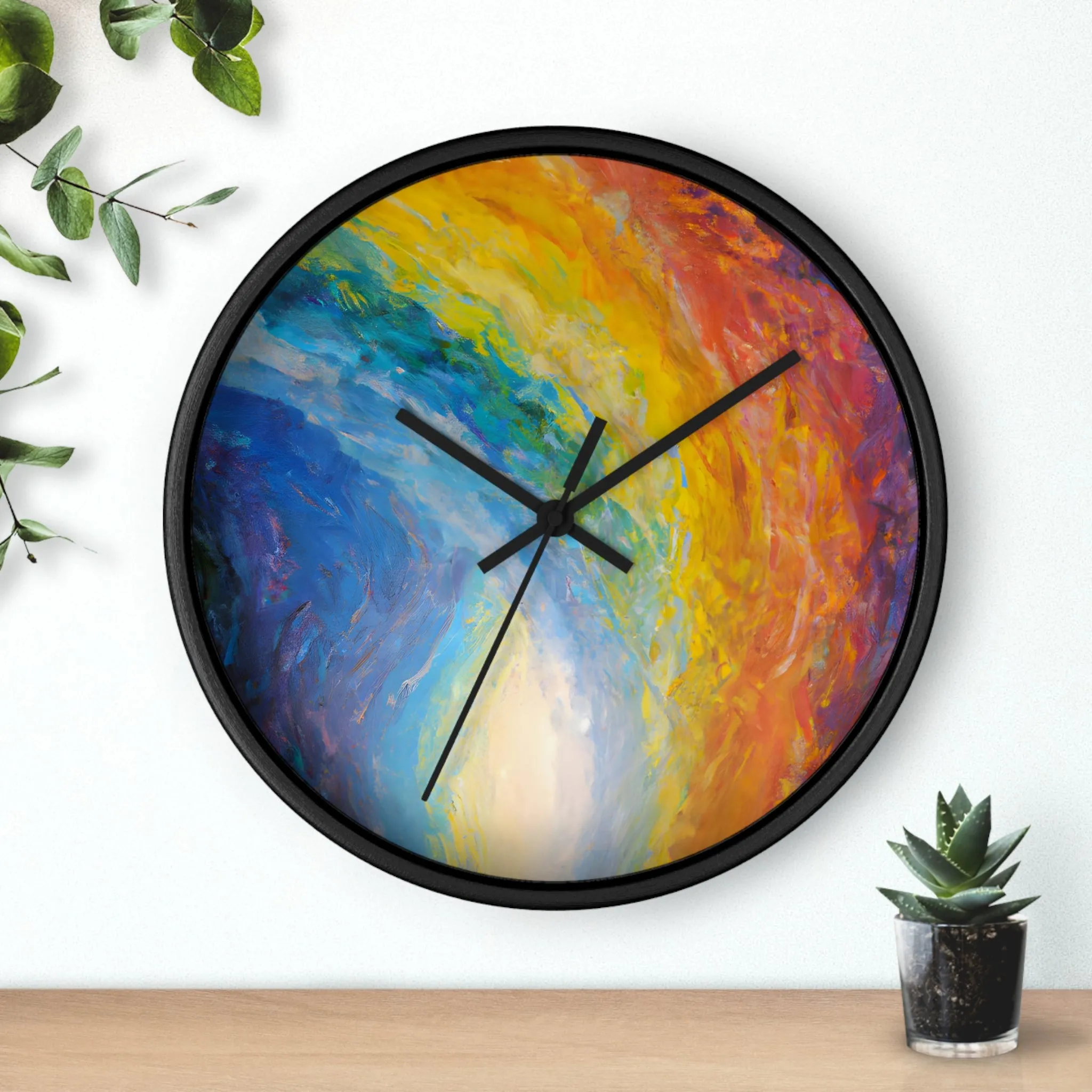 AuroraArtor - Gay Hope Wall Clock