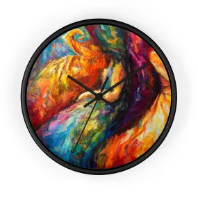 AuroraDaVinci - Gay Hope Wall Clock