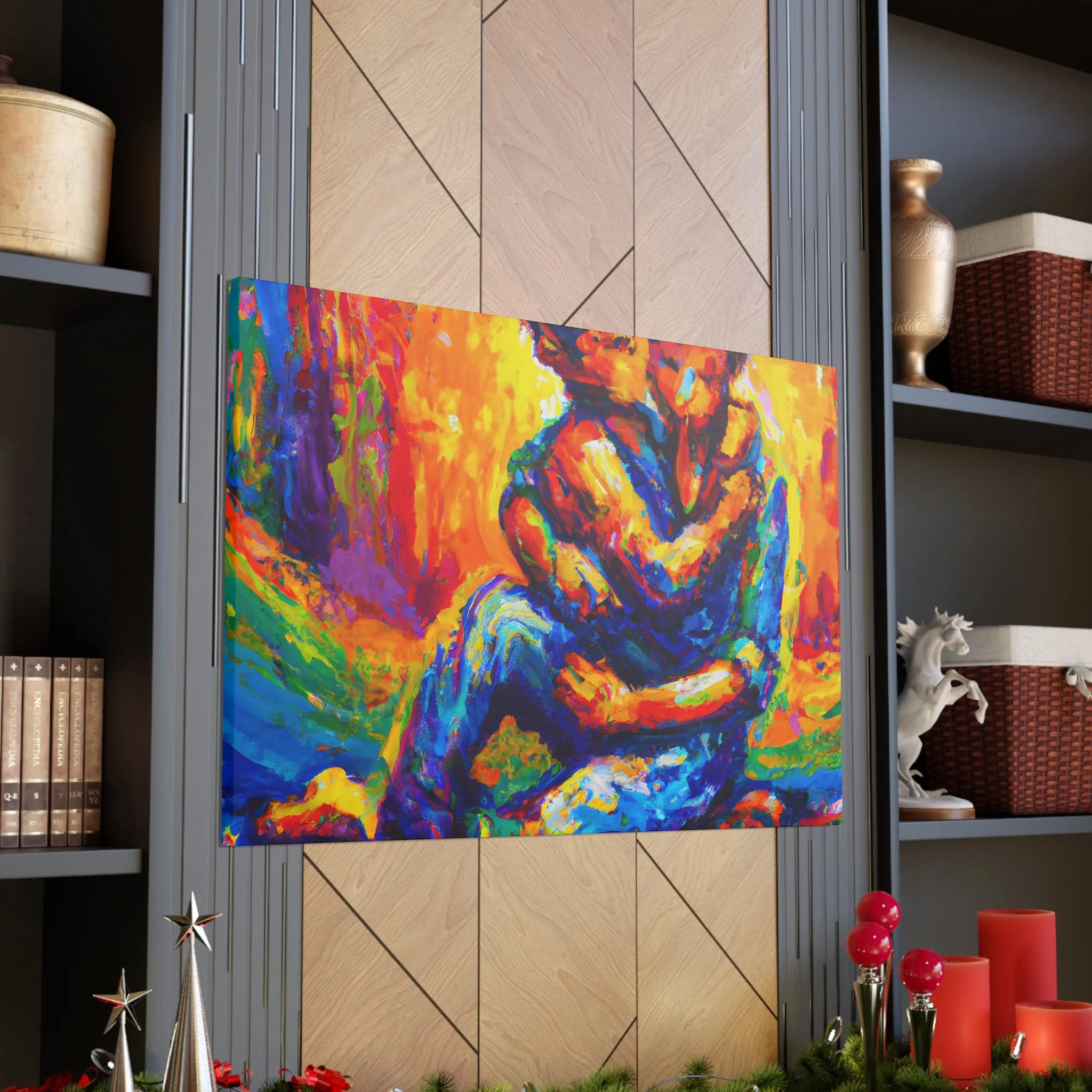 Austin. - Gay Love Canvas Art