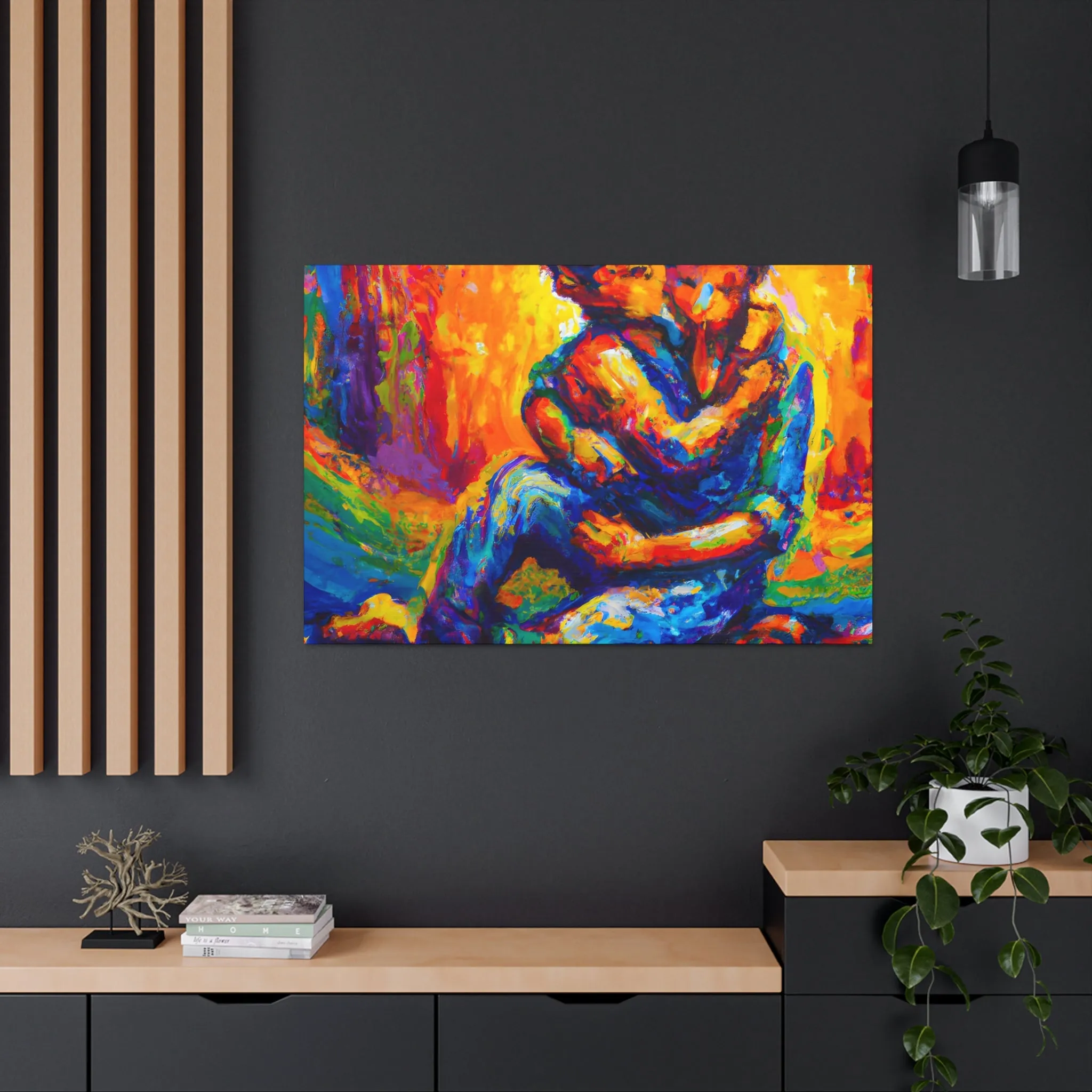 Austin. - Gay Love Canvas Art