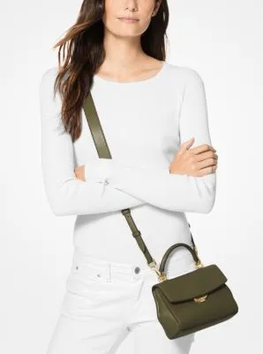 Ava Extra-Small Leather Crossbody Bag