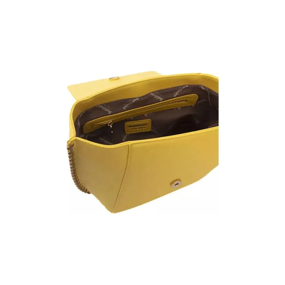 Baldinini Trend Yellow Polyurethane Women Crossbody