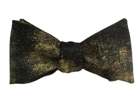 Black and Gold Bow Tie