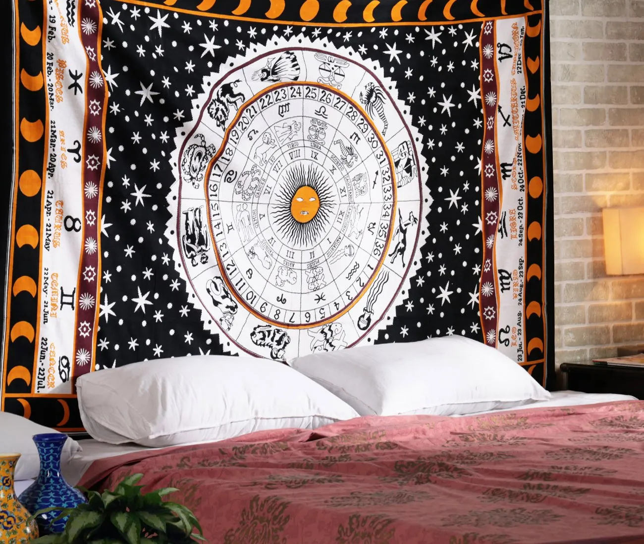 Boho Zodiac Tapestry