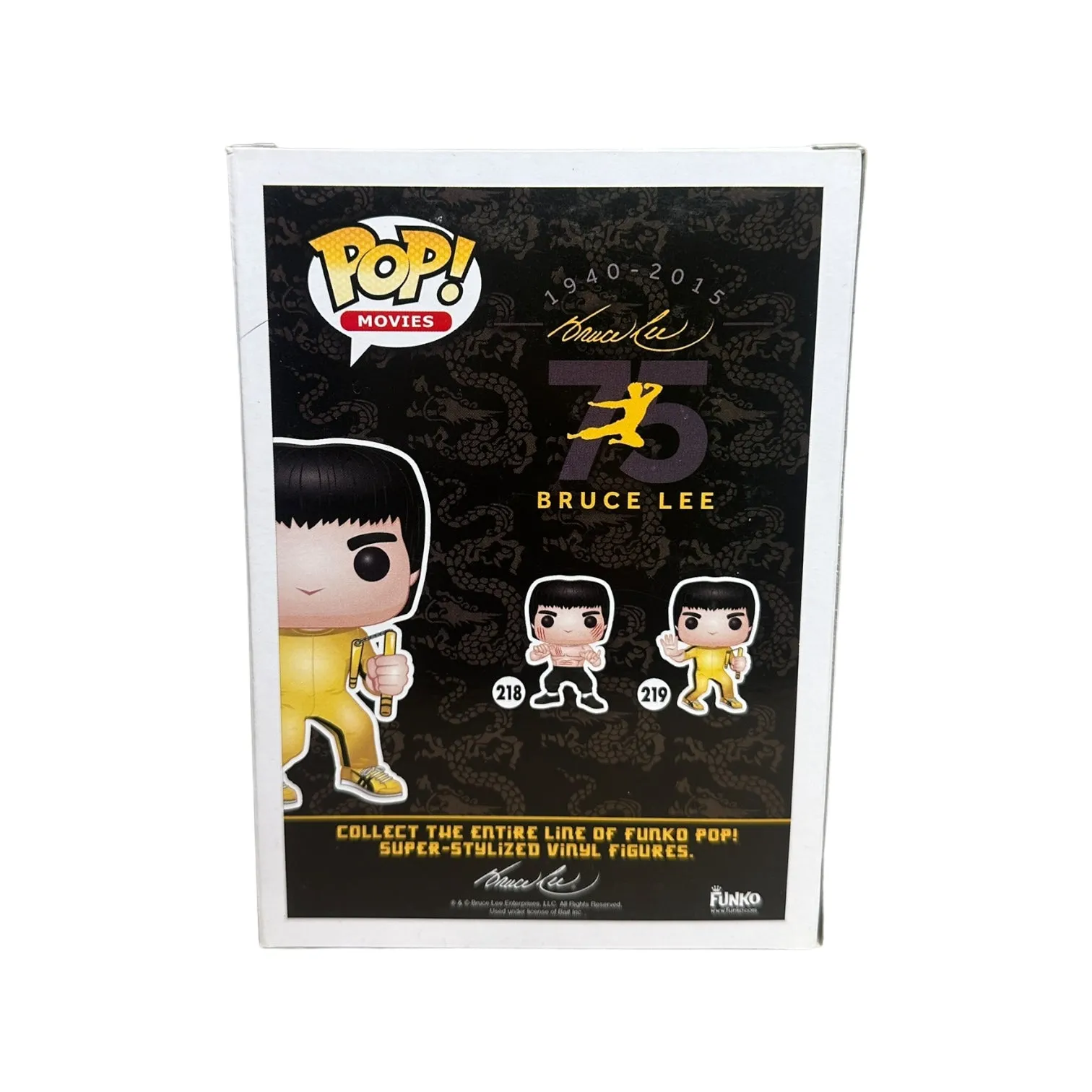 Bruce Lee #219 Funko Pop! - Game of Death - Bait Exclusive - Condition 8.5/10