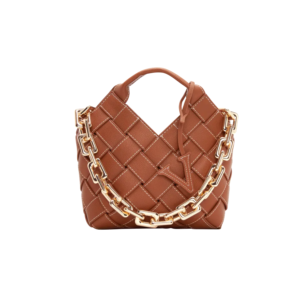 Caramel Basket Bag