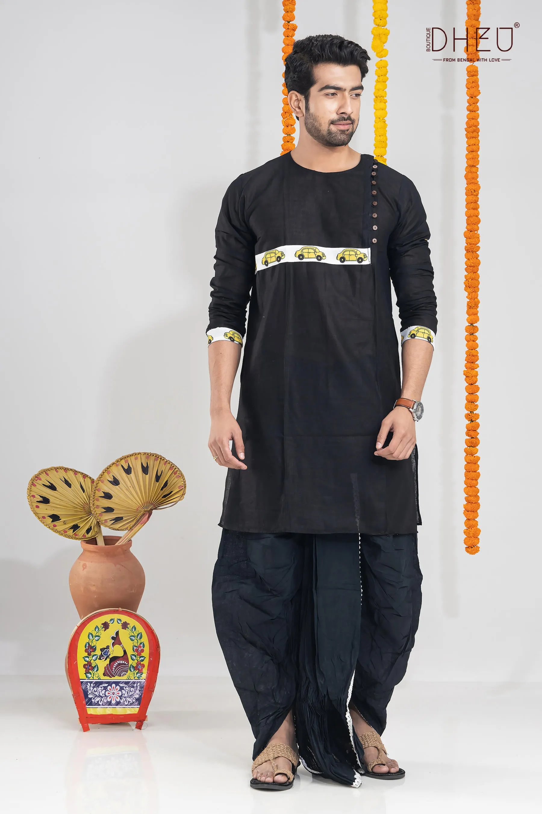 Chupkatha-Kurta Dhoti(Optional)