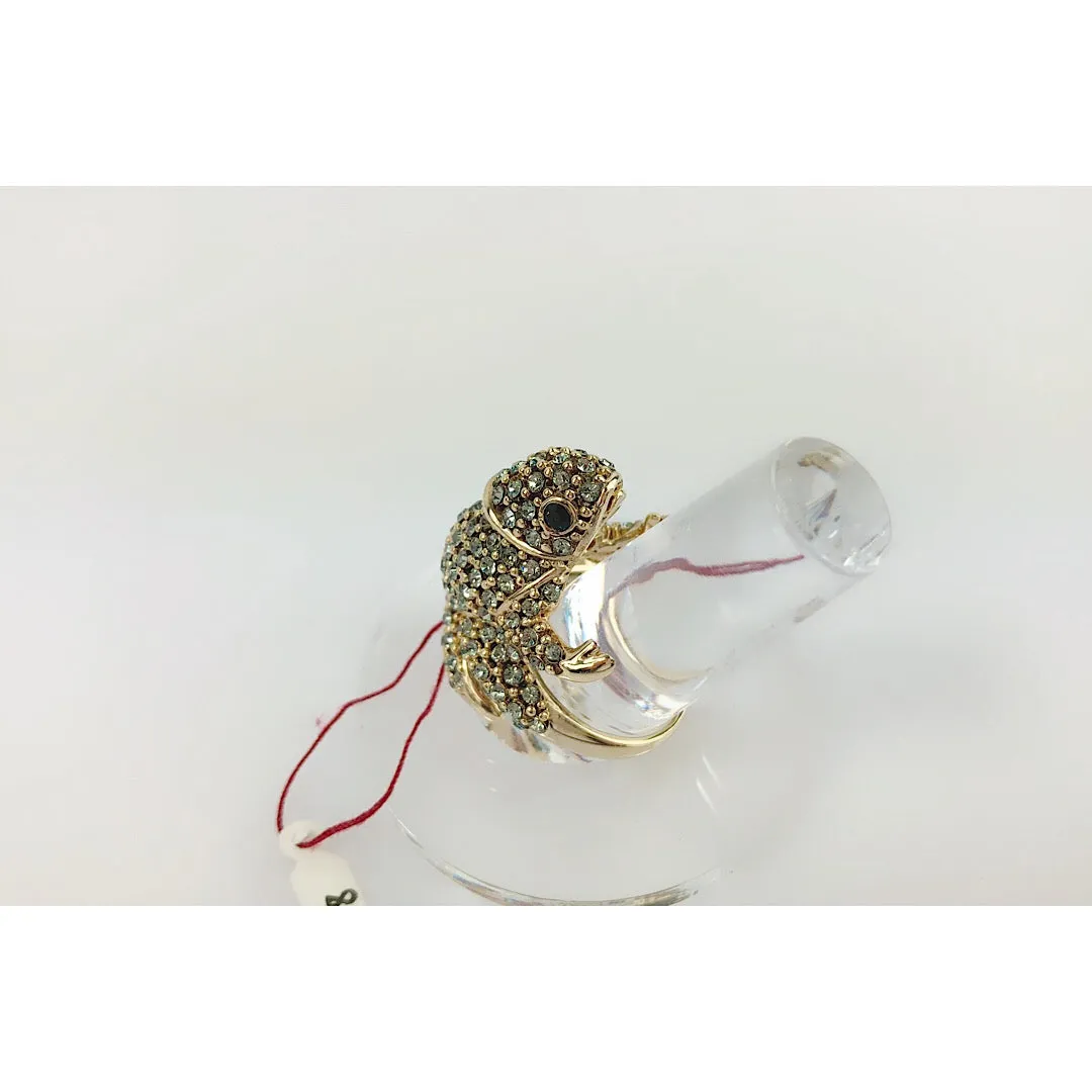 Custom Made Amazing Chameleon Cocktail Ring