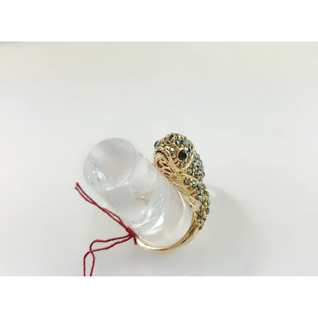 Custom Made Amazing Chameleon Cocktail Ring