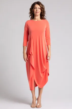 Drama Dress | Coral