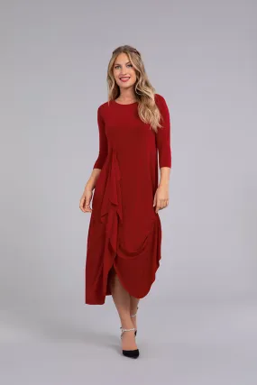 Drama Dress | Red