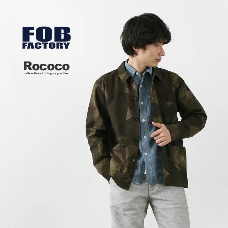 FOB FACTORY / FRC003  Camo French Shirt Jacket