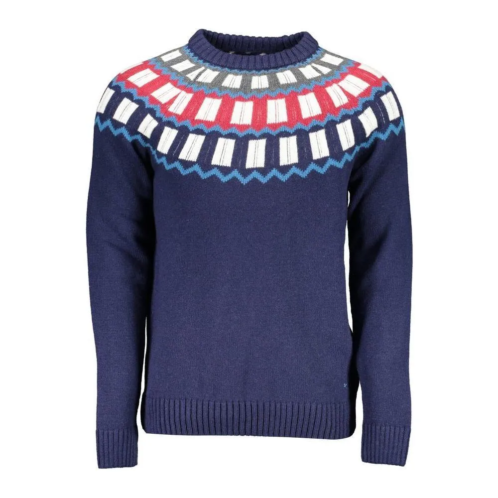 Gant Chic Crew Neck Sweater with Contrast Details