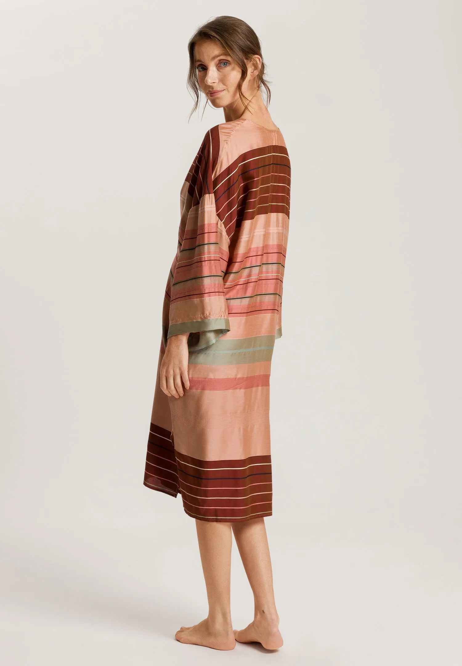 Hannah Caftan | Earth Tanned Stripe 74860-2166