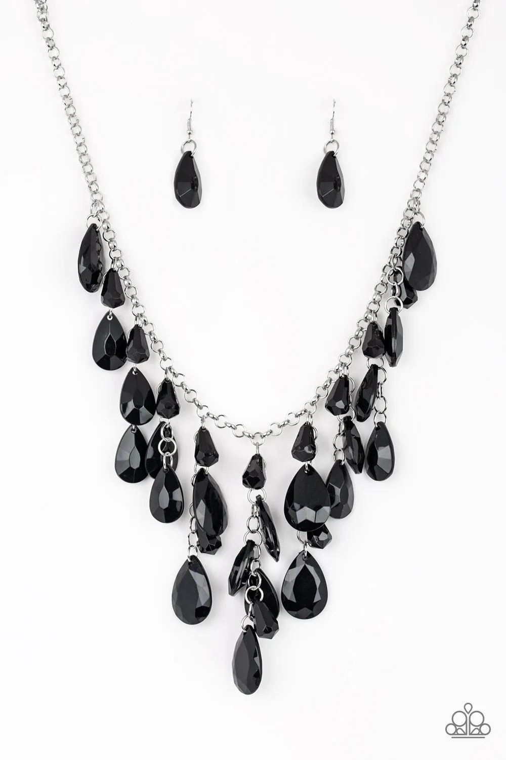 Irresistible Iridescence Black-Necklace