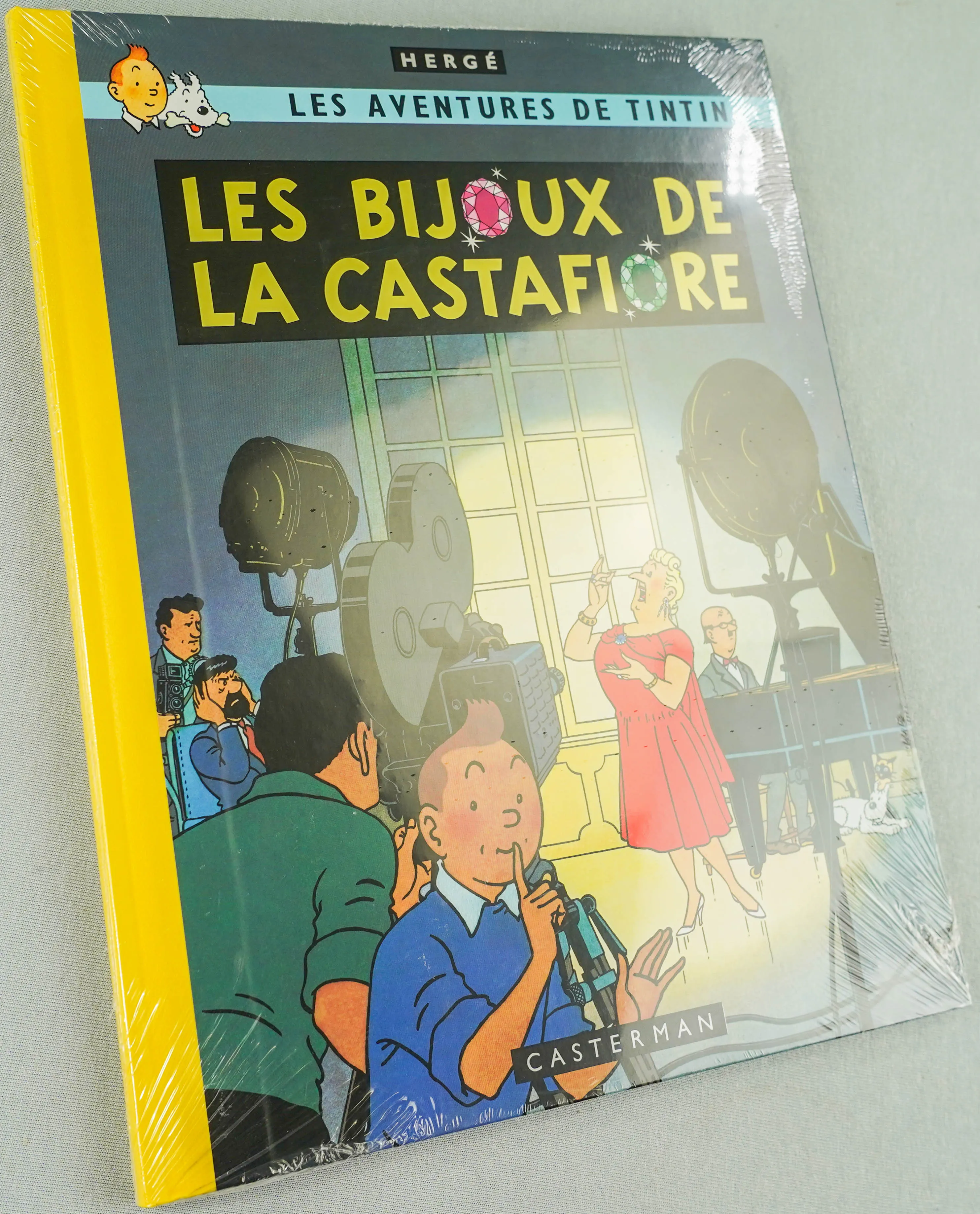 Les Bijoux De La Castafiore - Rare Facsimile 1st Colour Edition Hardback Tintin Book 2007 Belge EO