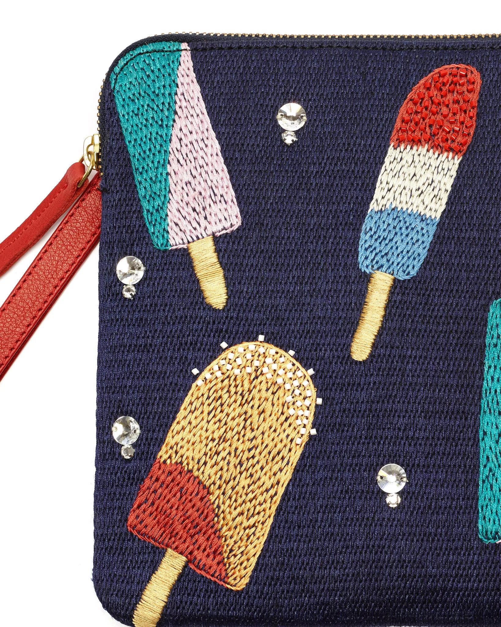 Lizzie Fortunato | Safari Clutch in Ice Pop