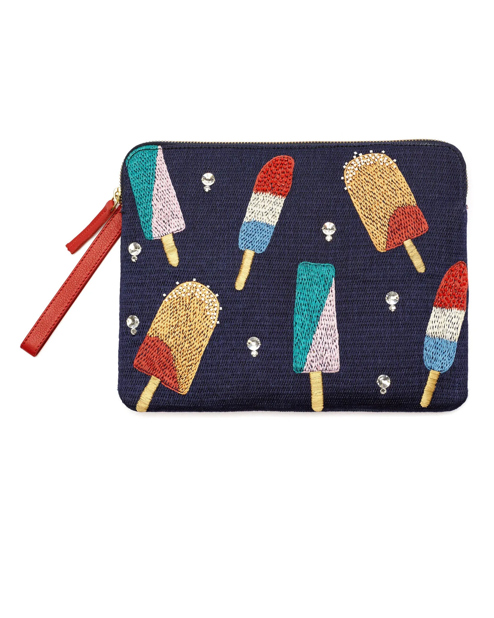 Lizzie Fortunato | Safari Clutch in Ice Pop