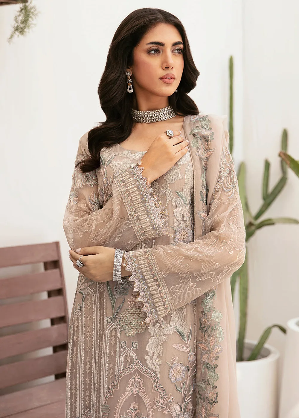 Luxury Chiffon Collection 2024 by Ramsha | F-2601