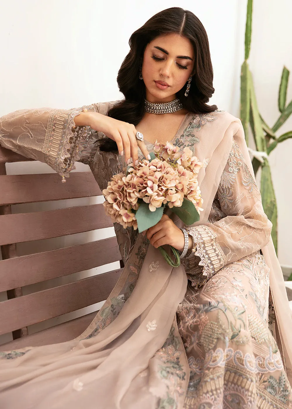 Luxury Chiffon Collection 2024 by Ramsha | F-2601