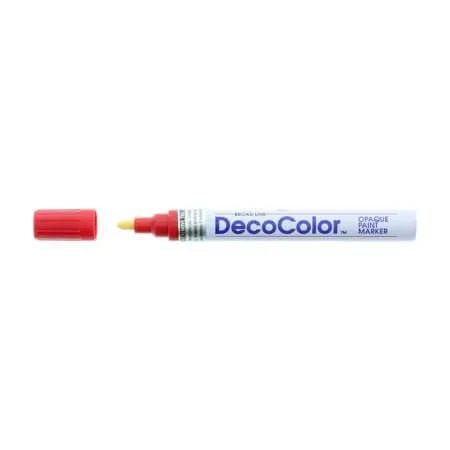 Marvy Decocolor Marker Broad Line - Red