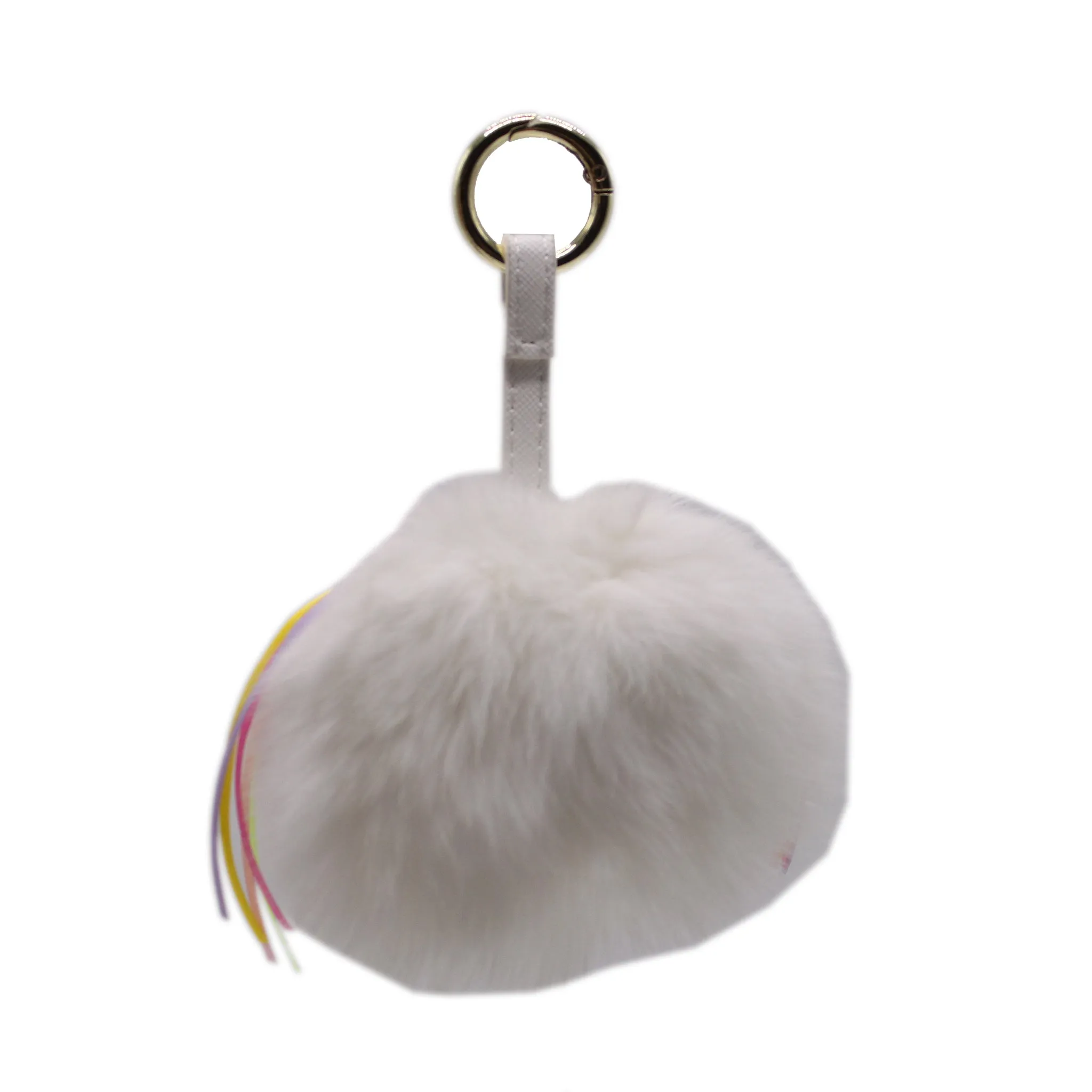 Monster Ball Keychain - White