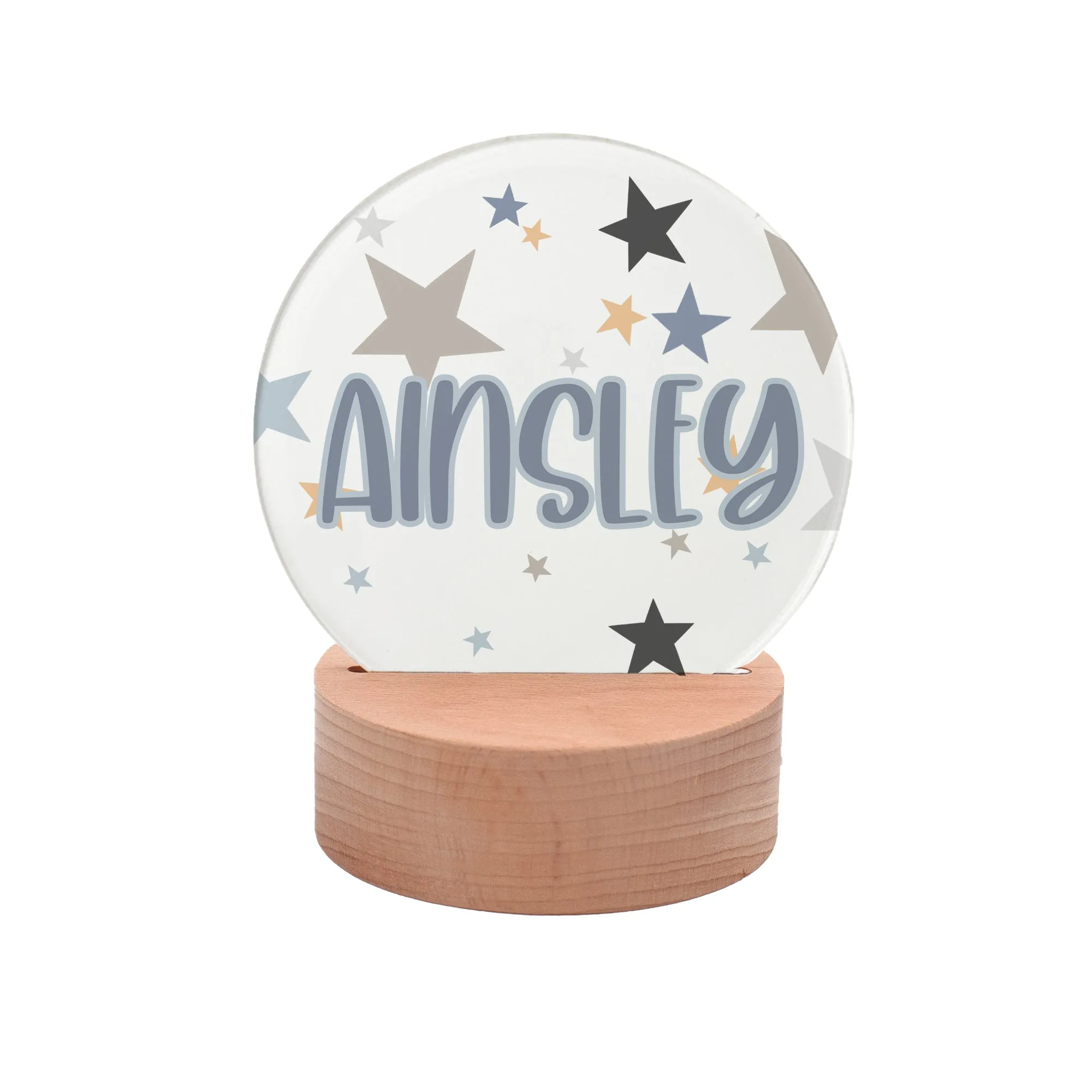 Personalized Night Light - Round