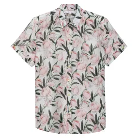 Pink Tivoli Print Biscayne Shirt