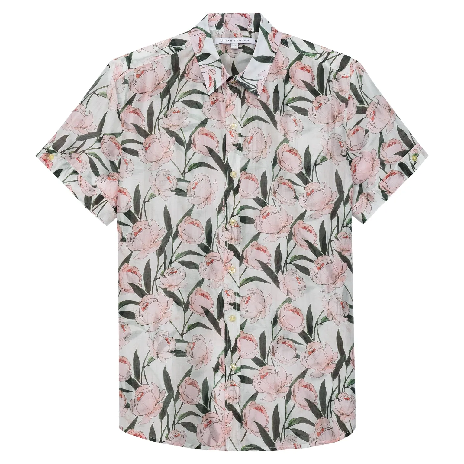 Pink Tivoli Print Biscayne Shirt