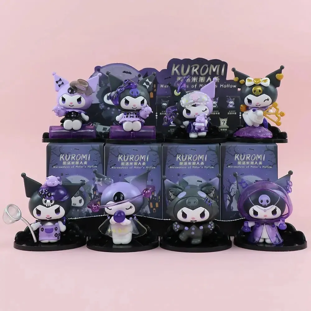 Sanrio Kuromi Blind Box | Werewolf Kill Series Action Figures | Cute Anime Doll Collectibles