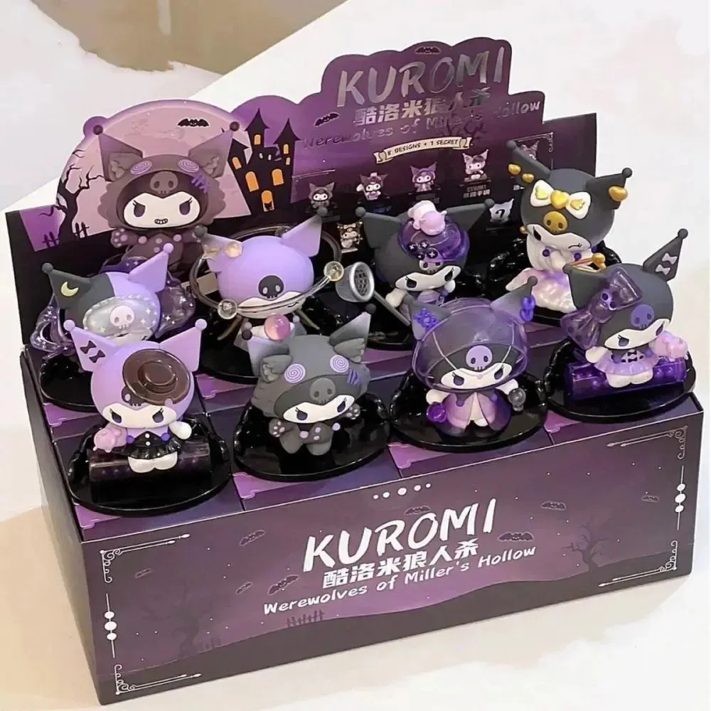 Sanrio Kuromi Blind Box | Werewolf Kill Series Action Figures | Cute Anime Doll Collectibles