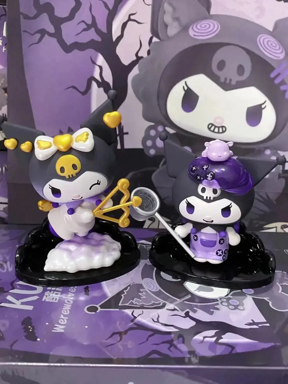 Sanrio Kuromi Blind Box | Werewolf Kill Series Action Figures | Cute Anime Doll Collectibles