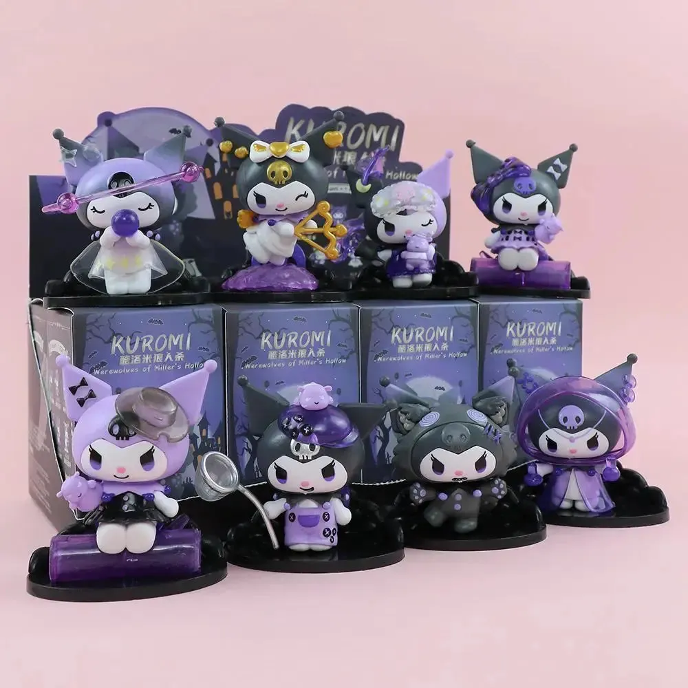 Sanrio Kuromi Blind Box | Werewolf Kill Series Action Figures | Cute Anime Doll Collectibles