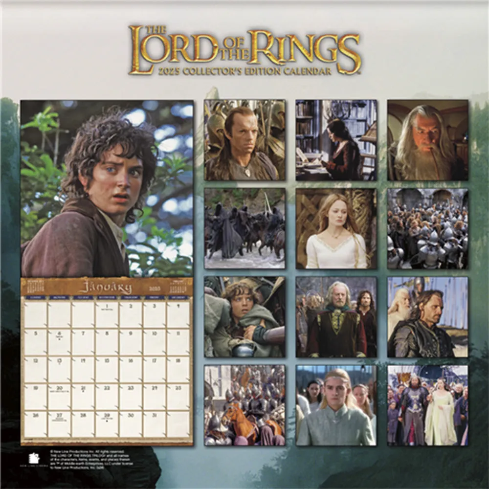 The Lord of the Rings Collectors Edition Calendar