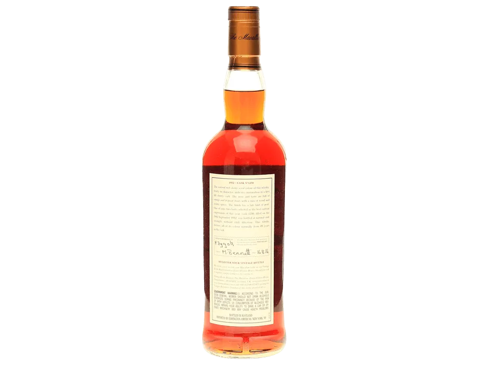 The Macallan Fine & Rare 49 Years 1952 Cask 1250