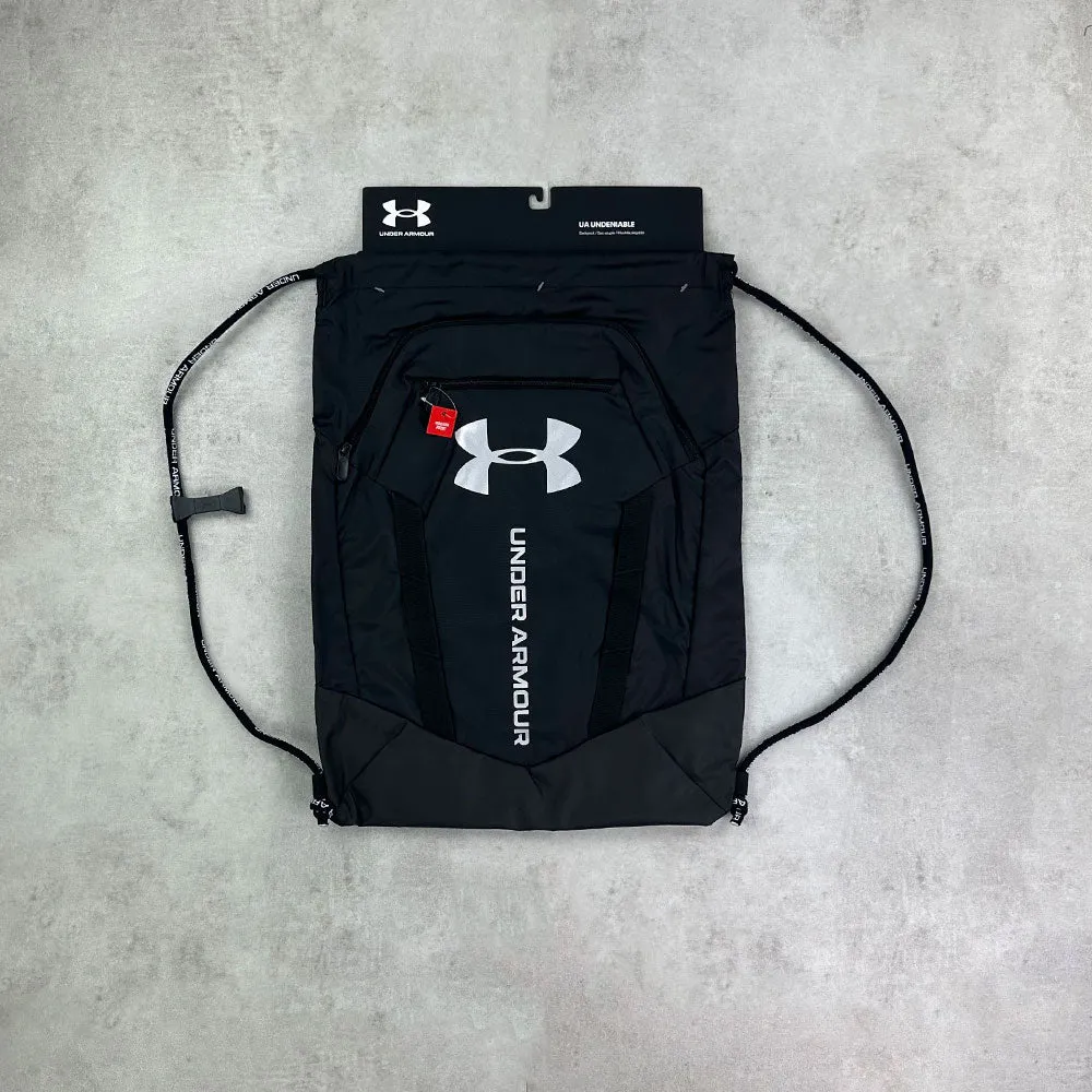 Under Armour Undeniable Sackpack Black/ White