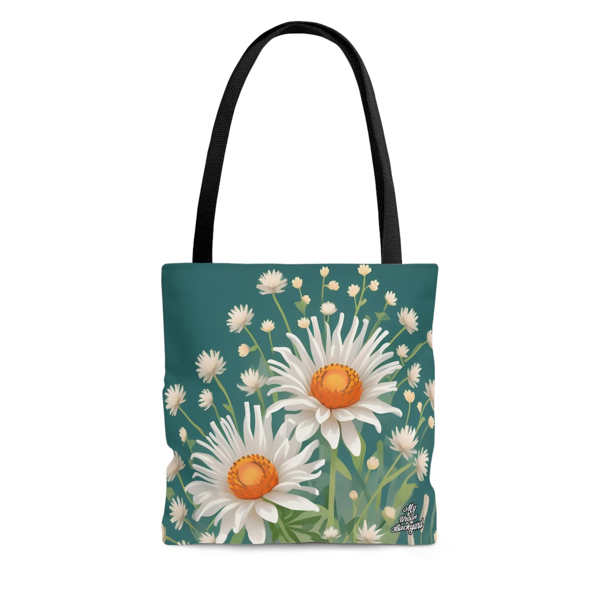 White Flowers, Tote Bag for Everyday Use - Durable and Functional