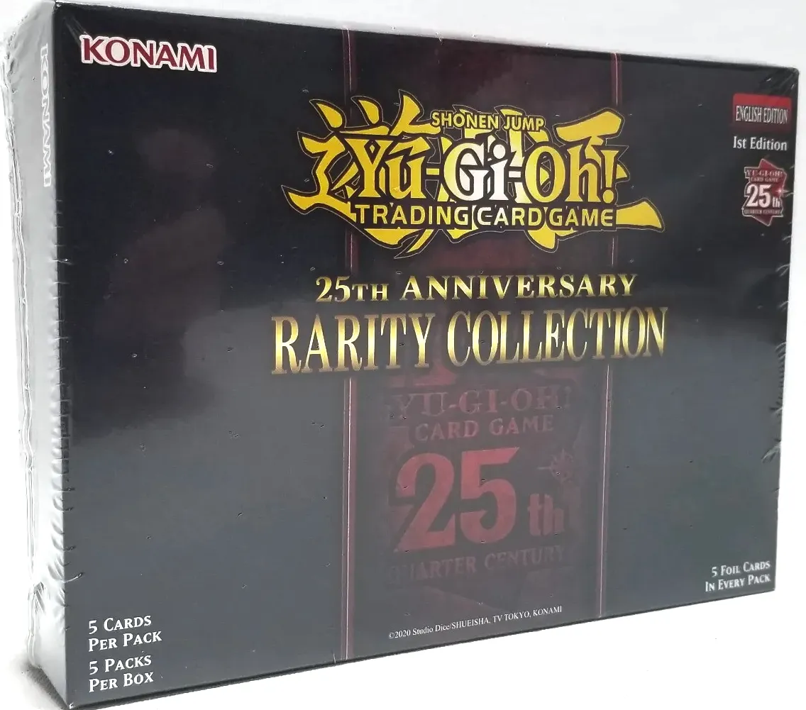 Yu-Gi-Oh! 25th Anniversary Rarity 1st Edition Collection Box - 5 Packs